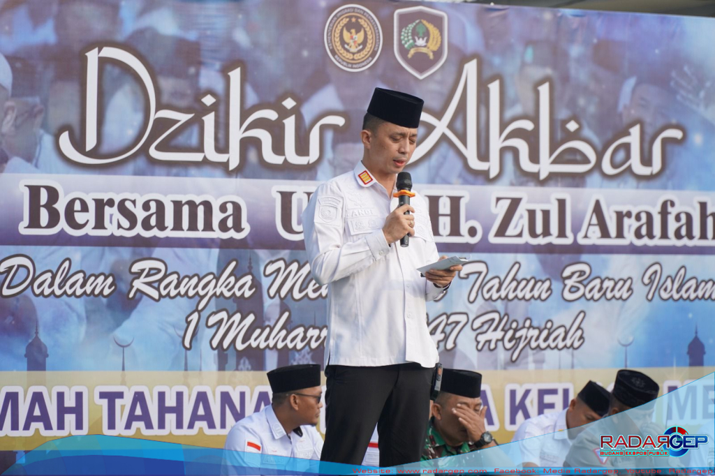 Rutan Kelas I Medan Gelar Dzikir Akbar Bersama Warga Binaan